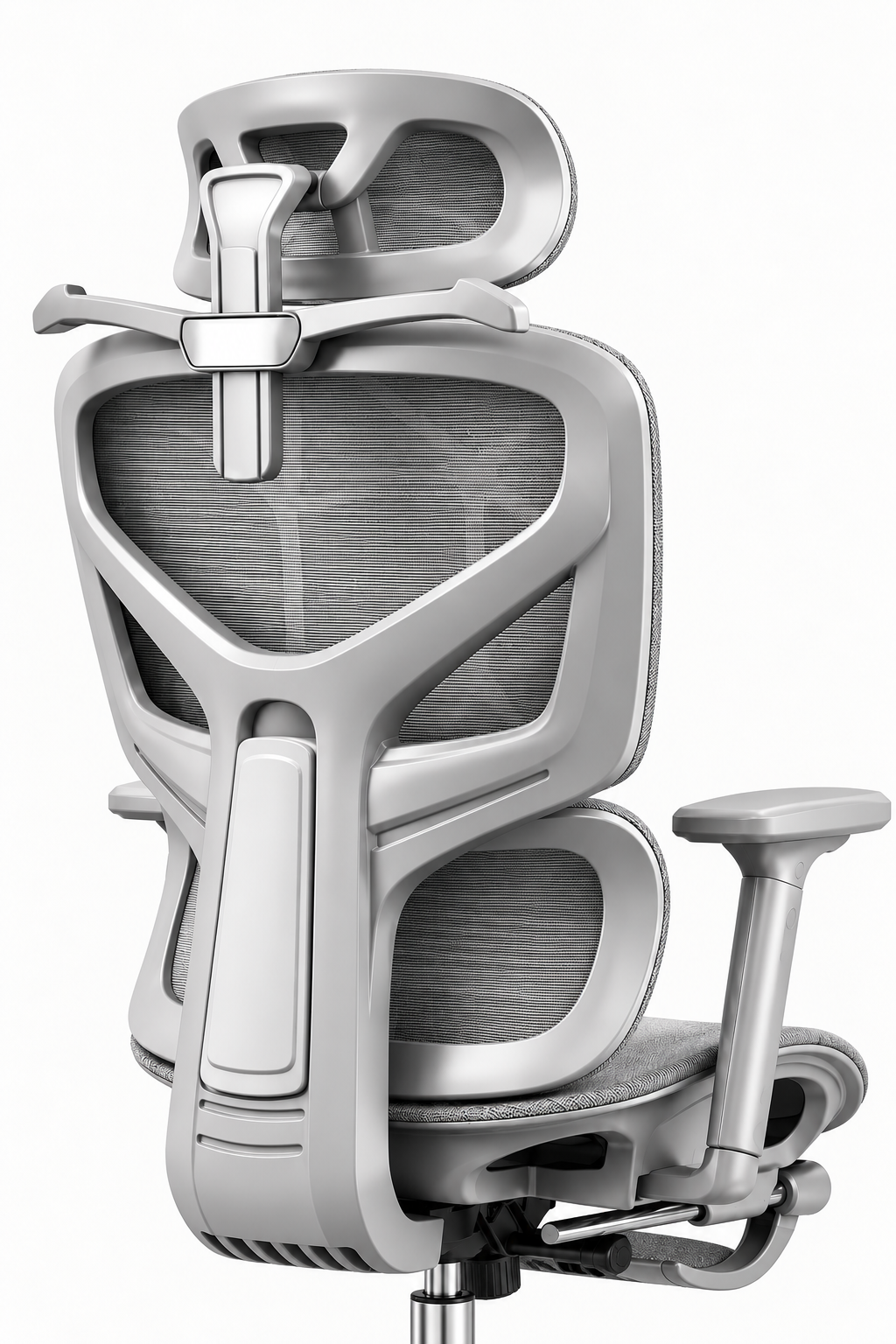 Ergo Recline 135 — Fauteuil de bureau multi-positions avec repose-pieds