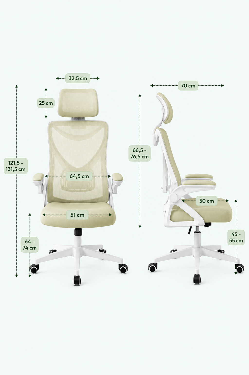 AirMesh 360 — Fauteuil de bureau ergonomique tout maille