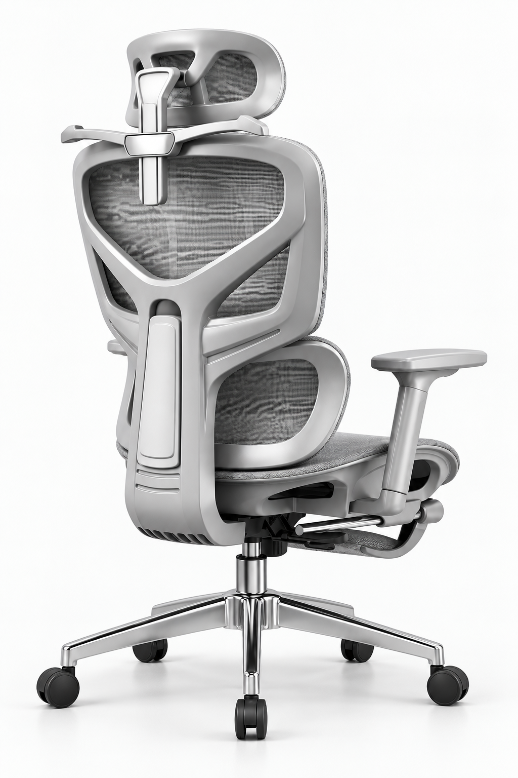Ergo Recline 135 — Fauteuil de bureau multi-positions avec repose-pieds