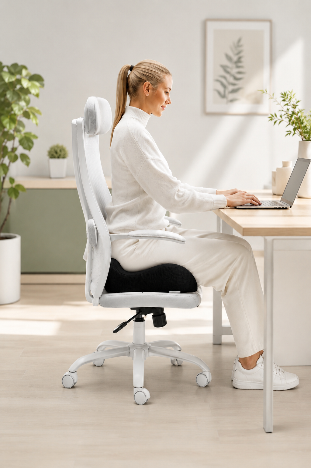 ComfortSeat U — Coussin d’assise ergonomique en mousse à mémoire de forme