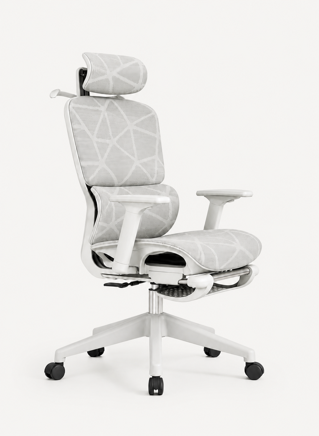 Ergo Recline 135 — Fauteuil de bureau multi-positions avec repose-pieds