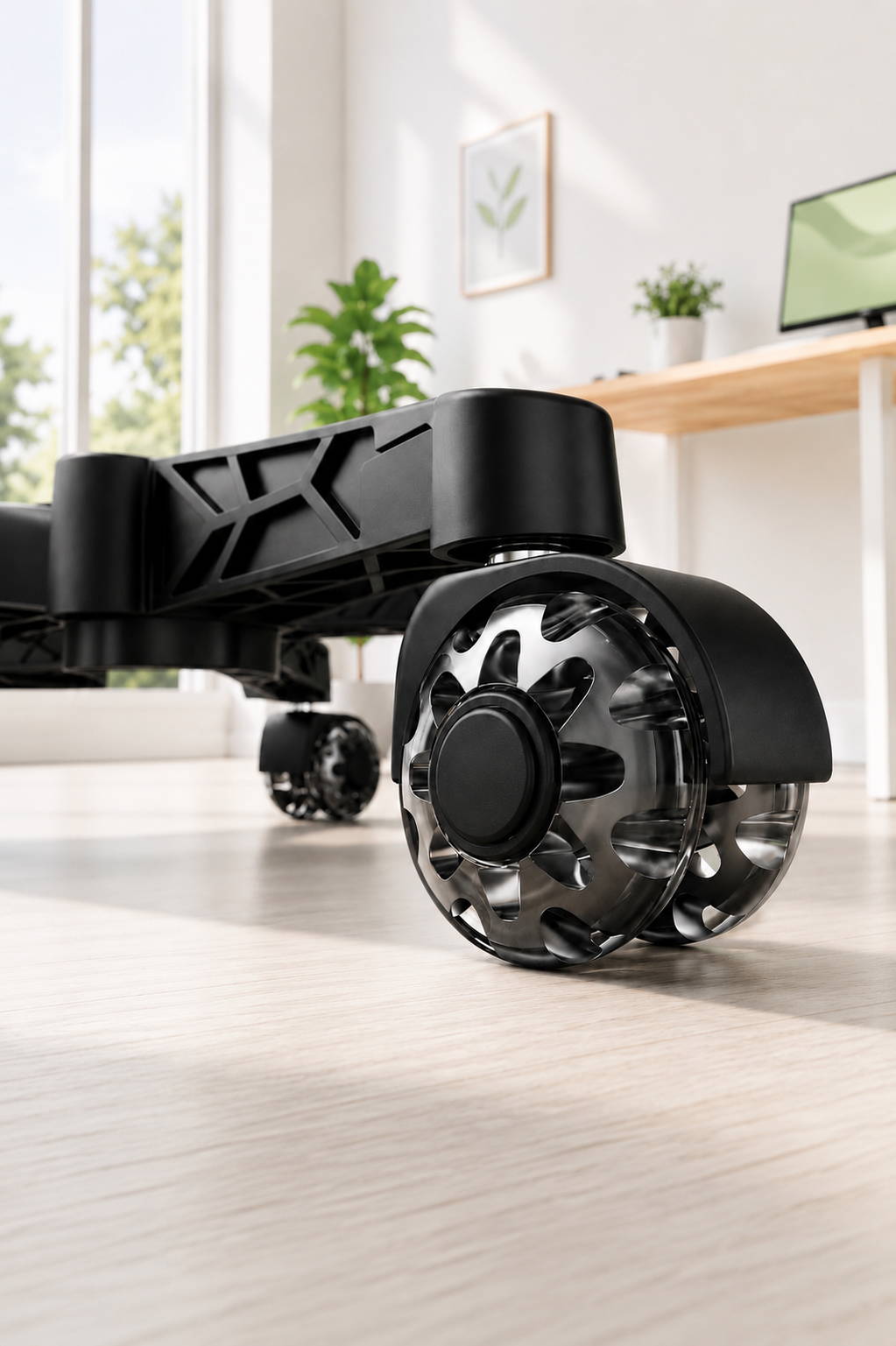 RollTech 200 — Set de roulettes de remplacement pour chaise de bureau